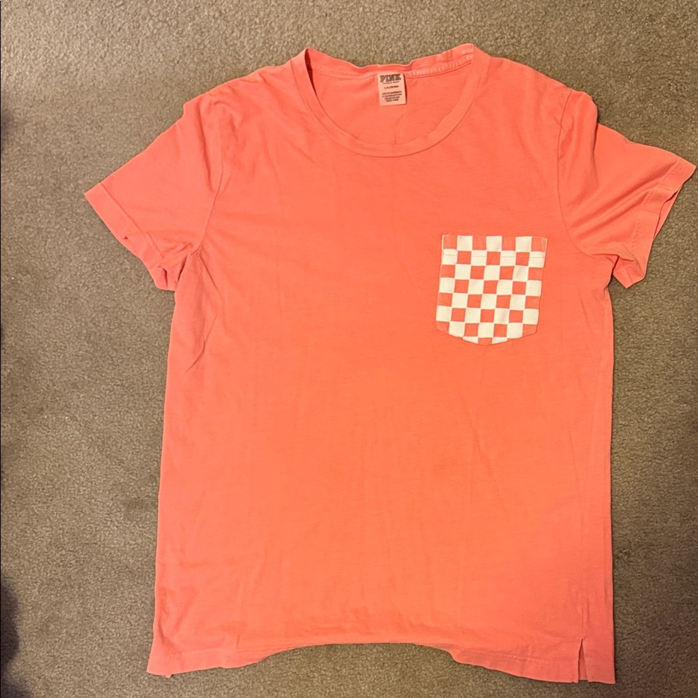 PINK Victoria's Secret Peach Tee